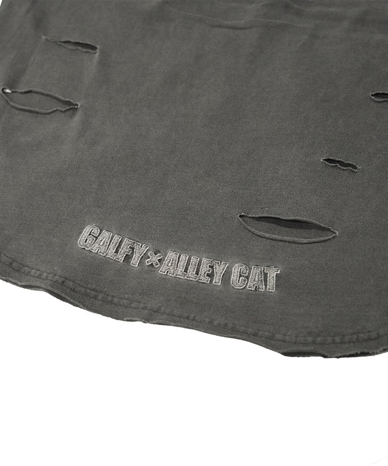 Galfy×AlleyCat Collaboration Tee(Gray) | AlleyCat