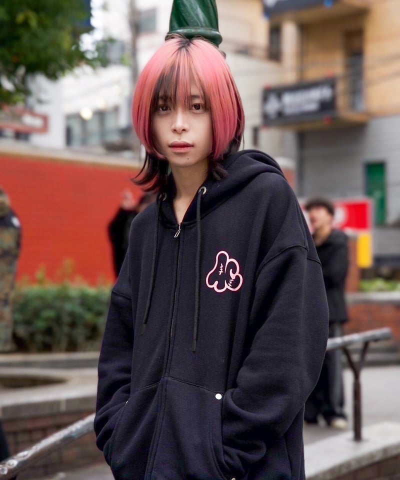 AlleyCat Zip Hoodie(Black) | AlleyCat