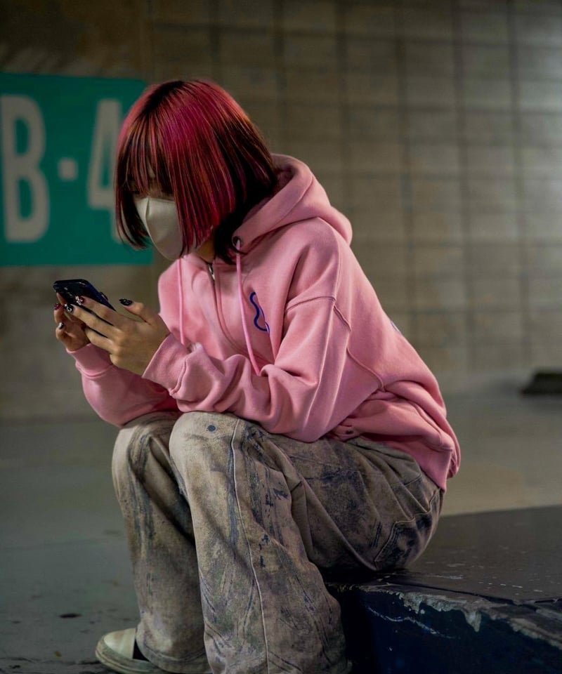 ファッション May4 Alleycat Hoodie (Pink) Sサイズ