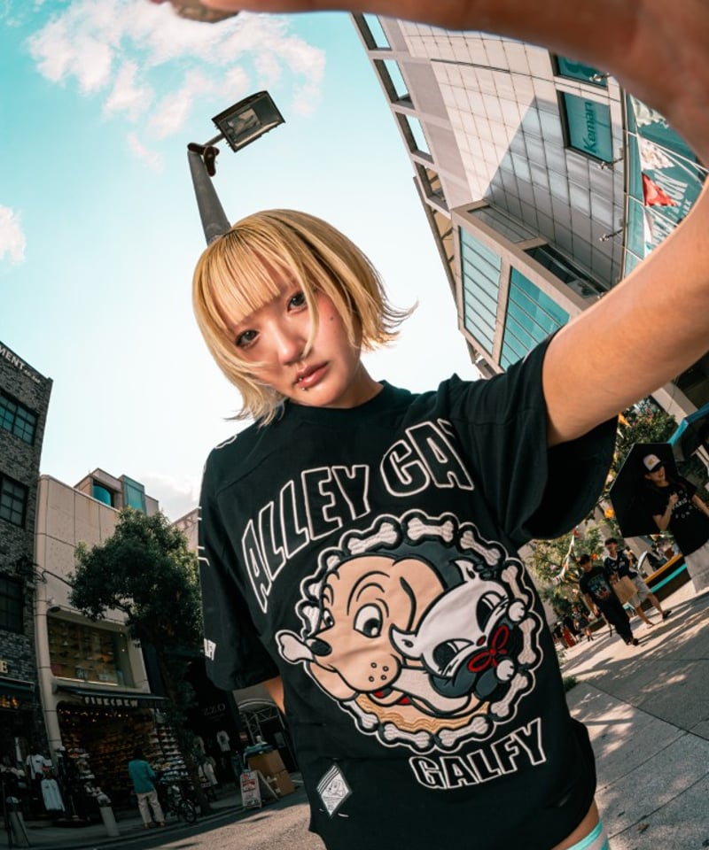 Galfy×AlleyCat Collaboration Tee(Black) | AlleyCat