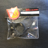 S&M QUICK RELEASE SEAT CLAMP/BLACK