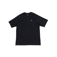 『爽楽 -sara-』機能性Tシャツ 半袖　ブラック　SORONA　 冷感　墨丸デザインTシャツ