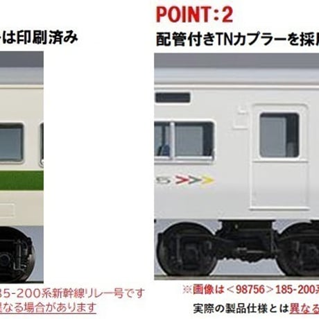 TOMIX 98568 JR 185-0系特急電車（踊り子・強化型スカート）増結セット