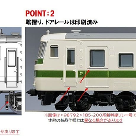 TOMIX 98566 JR 185-0系特急電車（踊り子・強化型スカート）基本セットA