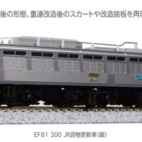KATO 3067-3 EF81 300 JR貨物更新車(銀)