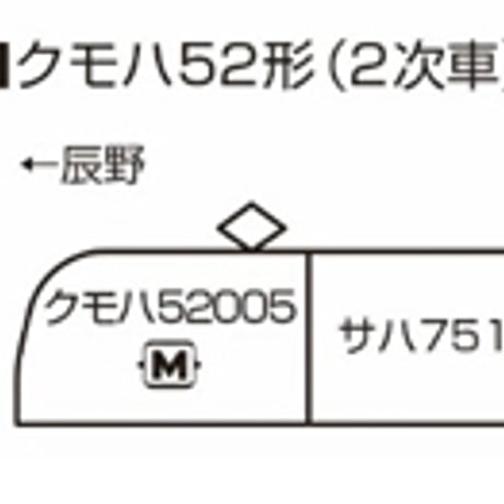 KATO 10-1765 クモハ52 (2次車) 飯田線 4両セット