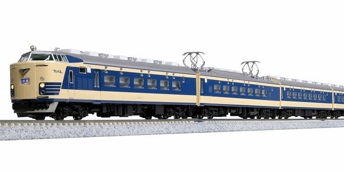 KATO 10-1717 581系スリットタイフォン7両基本セット①付属品未使用 カトー（KATO） Nゲージ KATO 10-1717 581系(スリットタイフォン) 7両