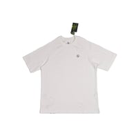 『爽楽 -sara-』機能性Tシャツ 半袖　ホワイト　SORONA　 冷感　墨丸デザインTシャツ