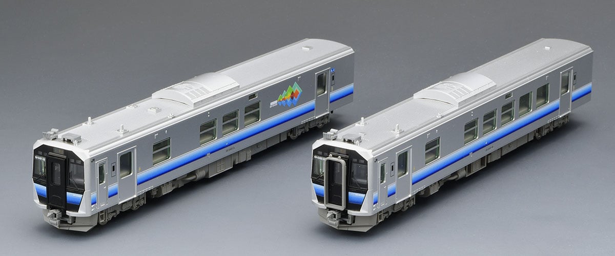TOMIX 98107 JR GV-E401・GV-E402形ディーゼルカー(秋田色)セット