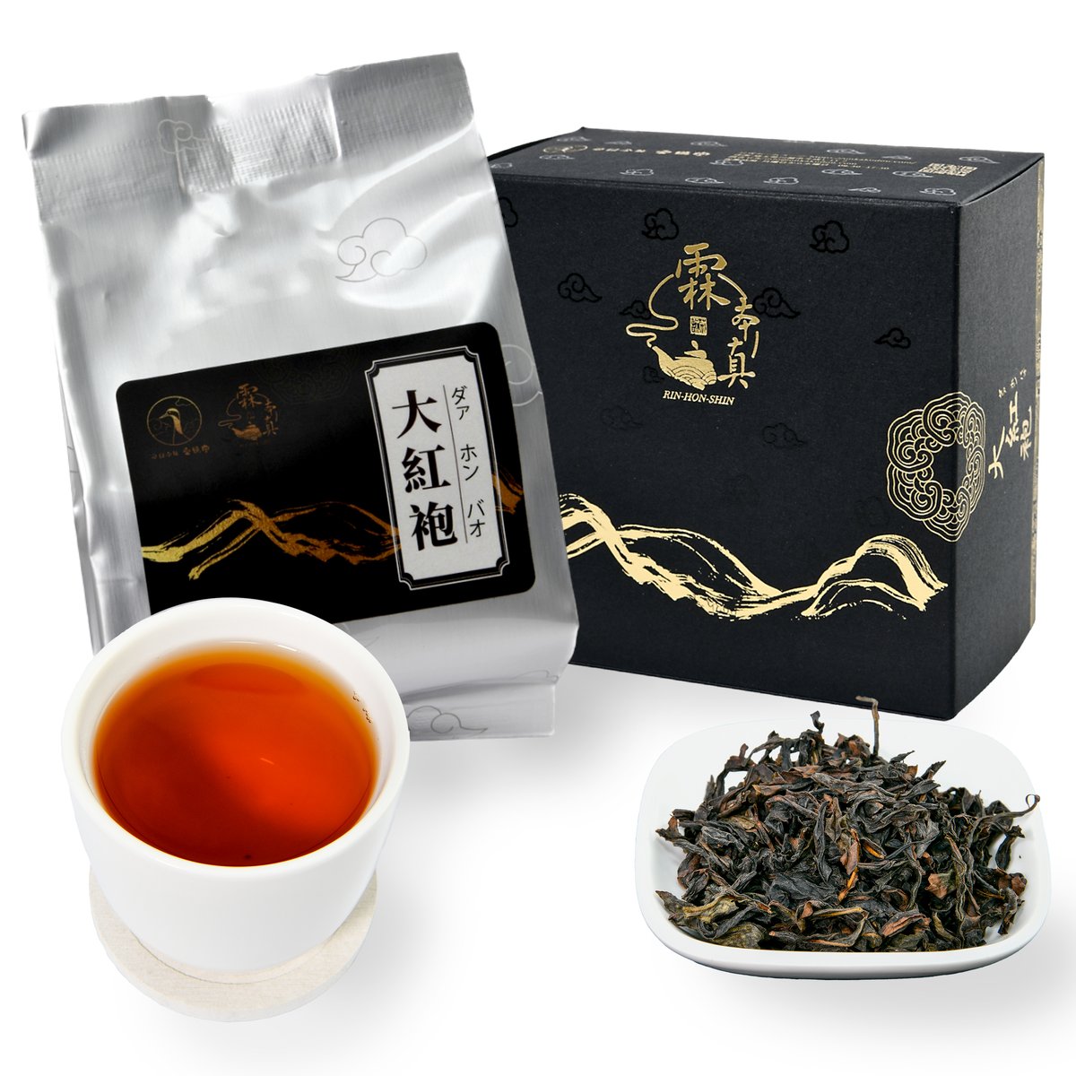 中国茶 大紅袍（ダァホンバオ） 30g / 60g 茶葉 雲鶴堂オリジナル 岩茶