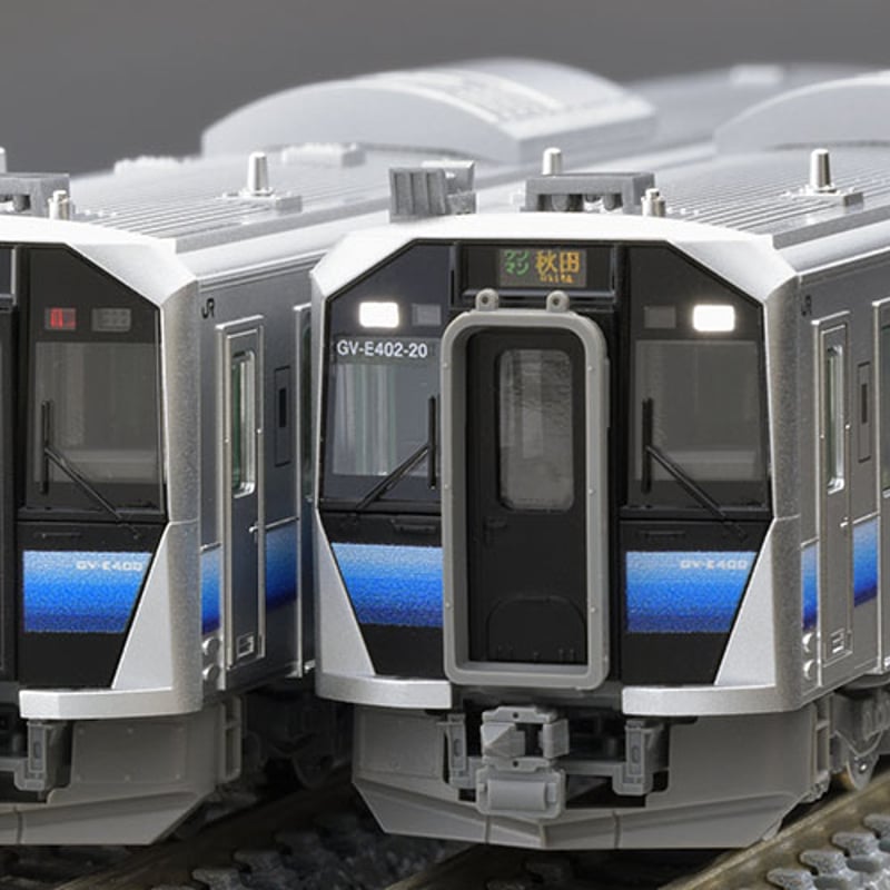 TOMIX 98107 GV-E401・GV-E402形ディーゼルカー 秋田色 TOMIX 98107 JR GV-E401・GV-E402形ディーゼルカー(秋田色)セット