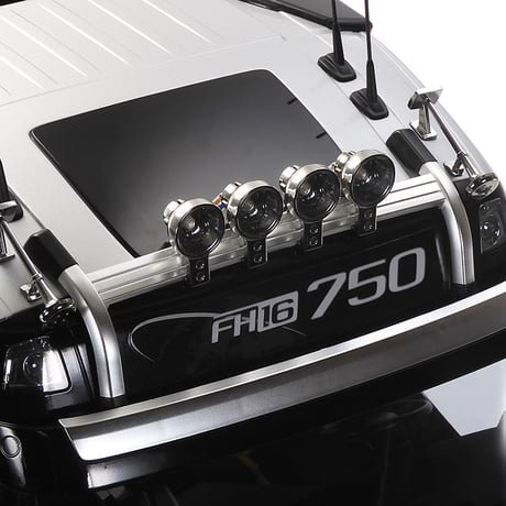 タミヤ 1/14RC ボルボ FH16 グローブトロッター 750 8x4 レッカートラック (シルバーエディション)