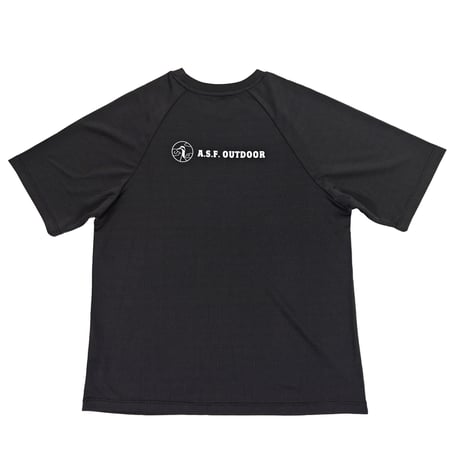 『爽楽 -sara-』Tシャツ 半袖 ダークグレー UVカット 透湿性 機能性Tシャツ