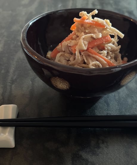 冬の和えもの　―奥に宿る甘みと香りと―