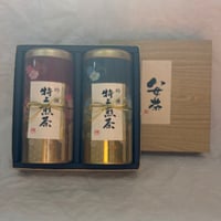 【八女茶ギフト】煎茶清風200ｇ缶入り2本セット