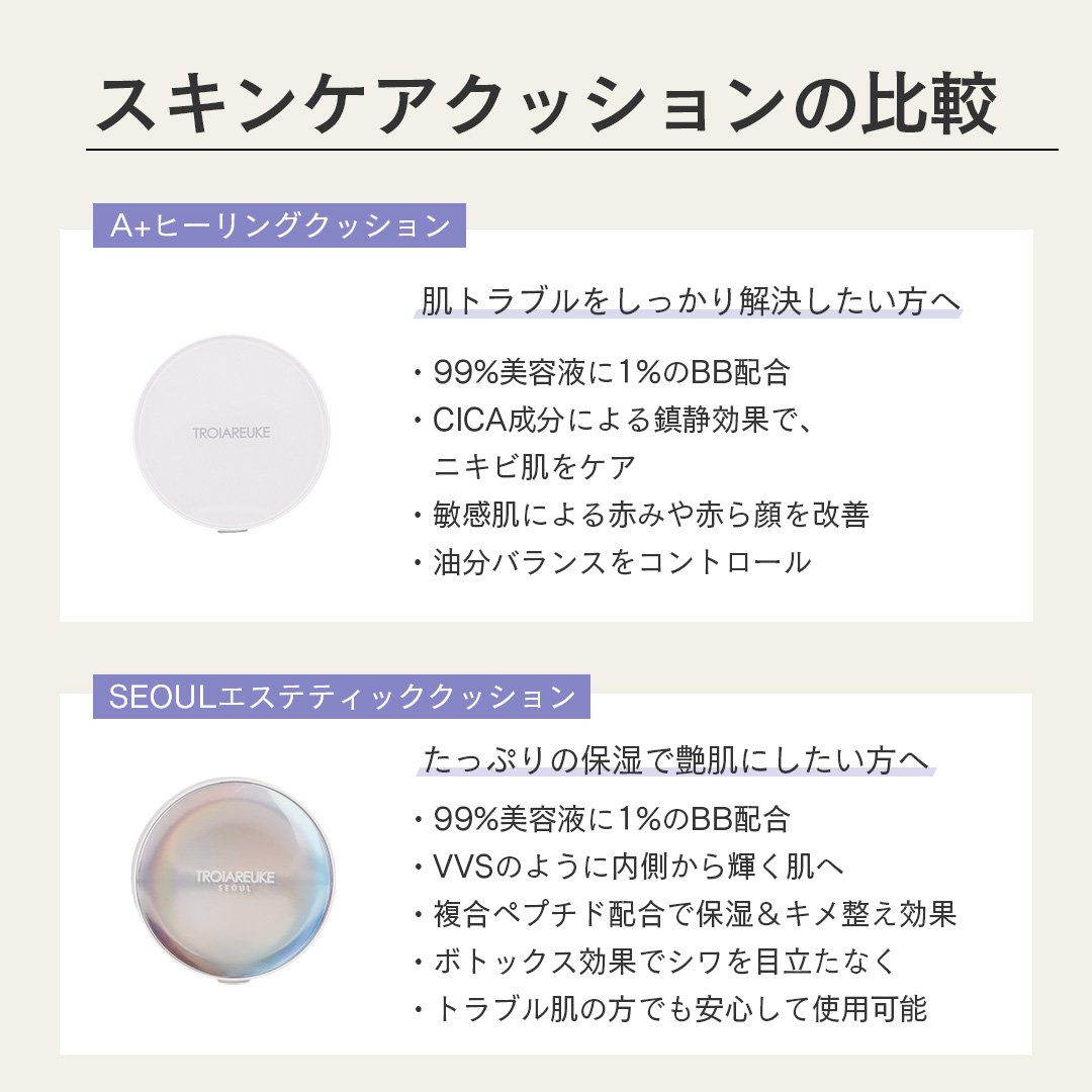 ベスコス受賞】SEOUL エステティッククッション | TROIAREUKE｜ESUTEMA