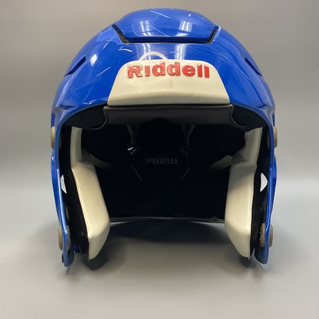 【アメフト ヘルメット 中古 部品】Riddell SpeedFlex B品 Lサイズ ブルー（シェル＆パッド）