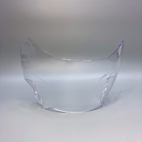 【アメフト 中古ヘルメット部品】SHOC アイシールド C品 クリア