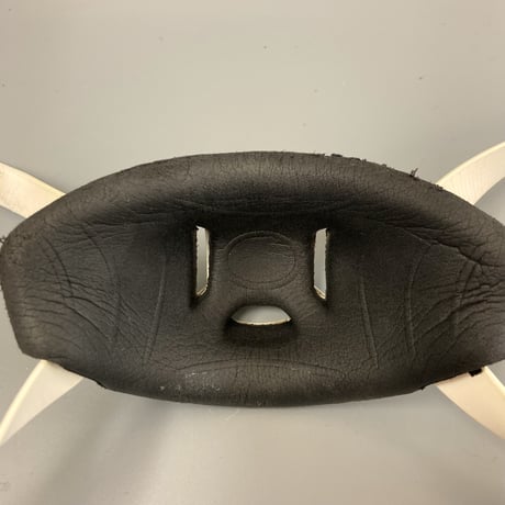 【アメフト ヘルメット 中古 部品】Riddell SpeedFlex B品 ホワイト（チンストラップ）