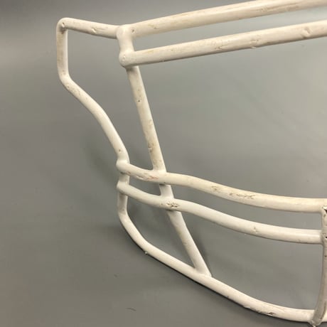 【アメフト ヘルメット 中古 部品】Riddell SpeedFlex B品 ホワイト（フェイスガード）