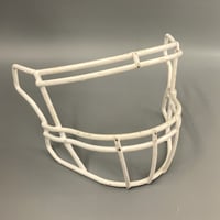 【アメフト ヘルメット 中古 部品】Riddell SpeedFlex B品 ホワイト（フェイスガード）
