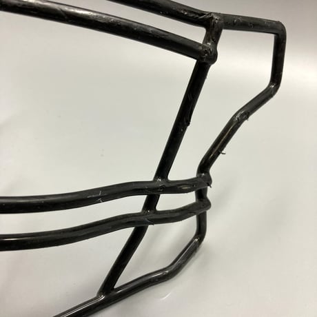 【アメフト ヘルメット 中古 部品】Riddell SpeedFlex C品 ブラック（フェイスガード）