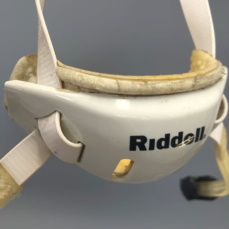 【アメフト ヘルメット 中古 部品】Riddell SpeedFlex C品 ホワイト（チンストラップ）