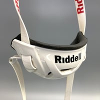 【アメフト ヘルメット 中古 部品】Riddell SpeedFlex C品 ホワイト（チンストラップ）