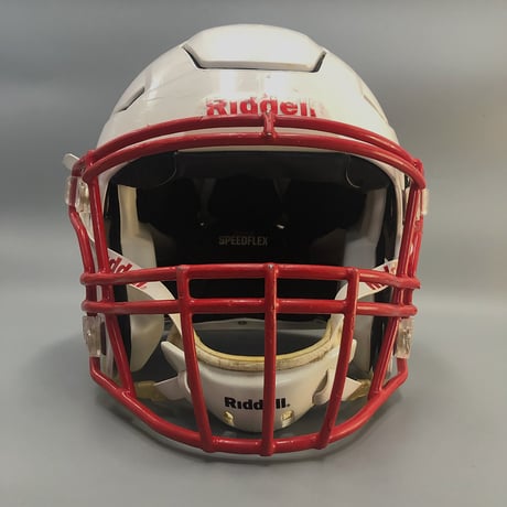 【アメフト ヘルメット 中古】Riddell SpeedFlex Lサイズ ホワイト