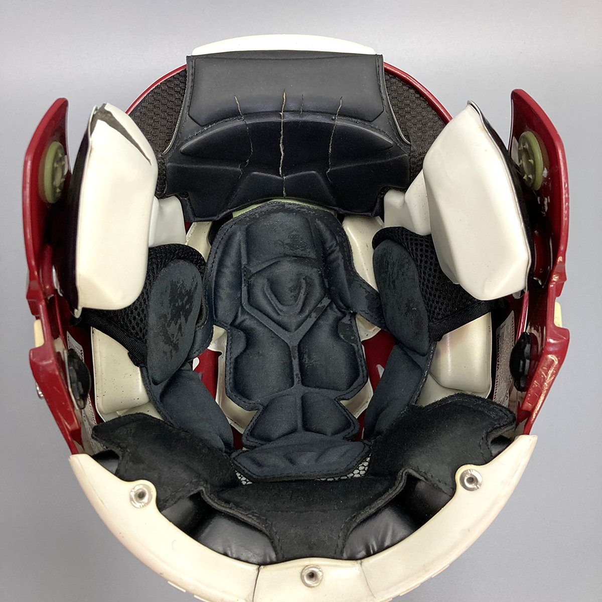 アメフト ヘルメット 中古 部品】Riddell SpeedFlex C品 Sサイズ レッド