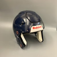 【アメフト ヘルメット 中古 部品】Riddell SpeedFlex B品 Mサイズ ネイビー（シェル＆パッド）