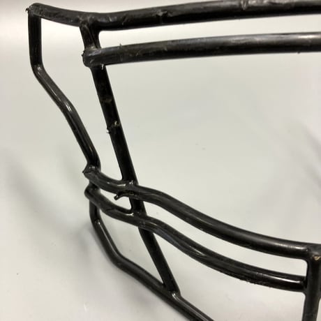 【アメフト ヘルメット 中古 部品】Riddell SpeedFlex C品 ブラック（フェイスガード）