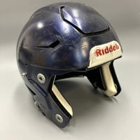 【アメフト ヘルメット 中古 部品】Riddell SpeedFlex C品 XLサイズ ネイビー（シェル＆パッド）