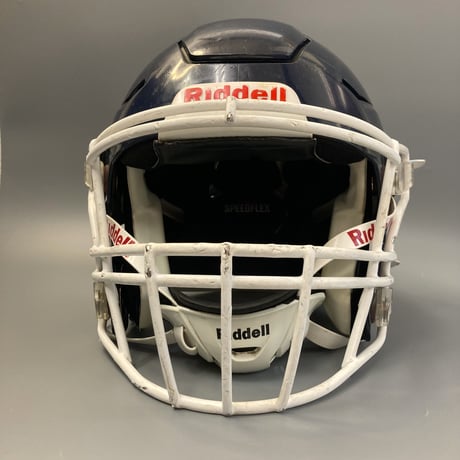 【アメフト ヘルメット 中古】Riddell SpeedFlex Mサイズ ネイビー