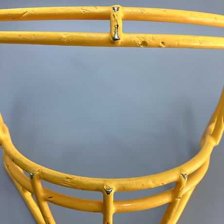 【アメフト ヘルメット 中古 部品】Riddell SpeedFlex C品 イエロー（フェイスガード）