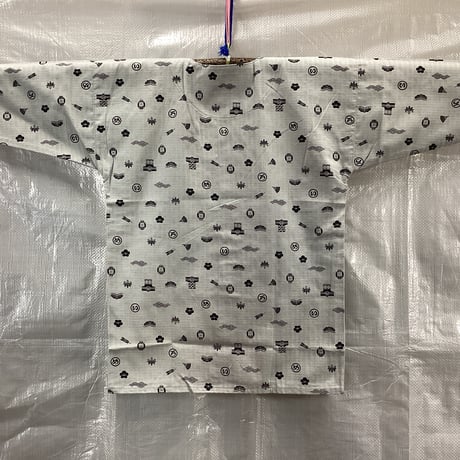 135 限定柄　鯉口シャツ
