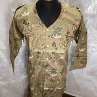 388 限定柄　鯉口シャツ