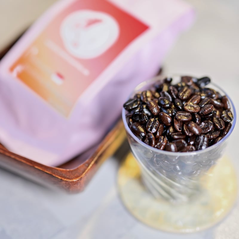 200g インドネシア マンデリン ビンタンリマ（極深煎り）自家焙煎珈琲