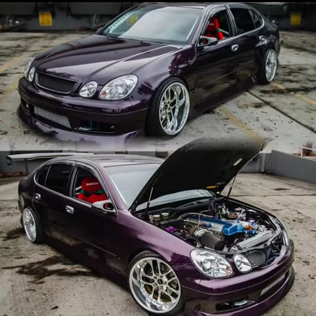 TOYOTA アリスト/レクサス GS フロントグリル メッシュタイプ ラジエーターグリル JZS160 JZS161 GS300 GS400 GS430 TRD風 1997-2005 【送料無料】