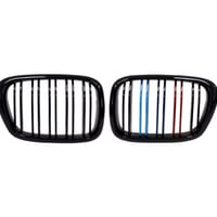 国内出荷 BMW 5シリーズ E39[1996-2003] Mカラー キドニーグリル フロントグリル M5 525 528 カスタムや修理にも◎