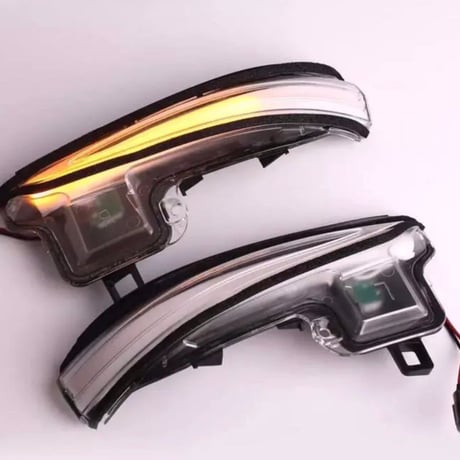 クリアカラー 流れるウインカー TOYOTA 30系アルファード/ヴェルファイア トヨタ シーケンシャル LED ドアミラー クリアタイプ 純正交換 ALPHARD/VELLFIRE