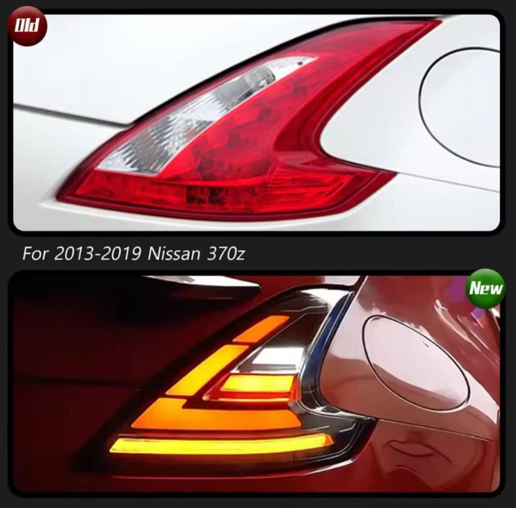 カラー選択可能】日産 フェアレディZ Z34 370Z LEDシーケンシャル