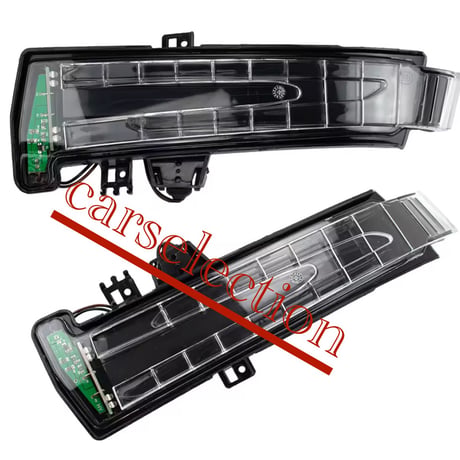 左右セット メルセデスベンツ  ドアミラー ウインカー LED W176/W246/W204/W212/W218/C117/C118 /X156 Mercedes Benz 社外