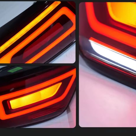レッドorスモーク選択可能 60系 ハリアー オールLEDテールランプ 流星バージョン TOYOTA HARRIER ZSU60W/ASU60W/ASU65W/AVU65対応