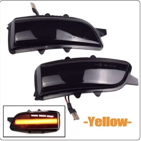 VOLVO C30/C70/S40/S60/V40/V50/V70 ドアミラー シーケンシャル LED [2008-2010] ダイナミック 流れるウインカー  左右セット