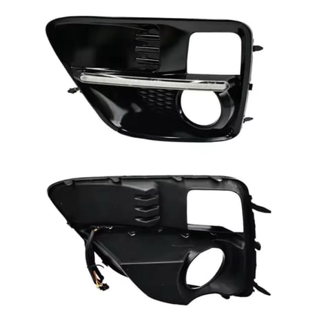SUBARU WRX STI/S4 前期用 LEDデイライト付きグリル フォグランプ一体型 スバル VAB/VAG 2015-2017対応 カスタム 純正交換  ISO9001認定工場製造