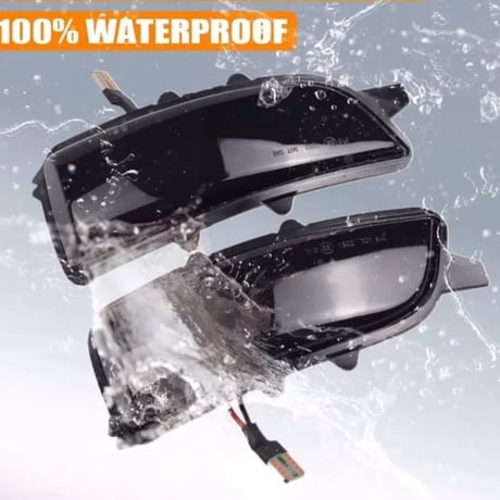 VOLVO C30/C70/S40/S60/V40/V50/V70 ドアミラー シーケンシャル LED [2008-2010] ダイナミック 流れるウインカー  左右セット