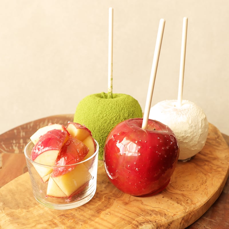 専門店がつくる本格りんご飴【通販限定3種セット】 | amenone
