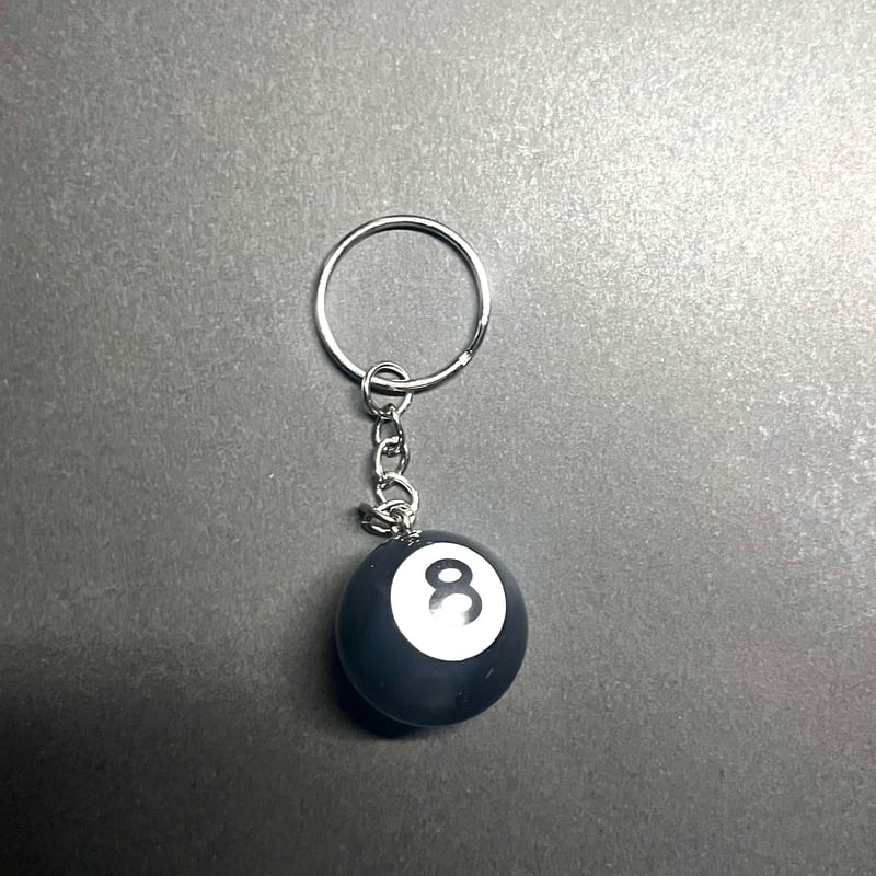 8ボール キーホルダー ビリヤードボール | KEYKOMO