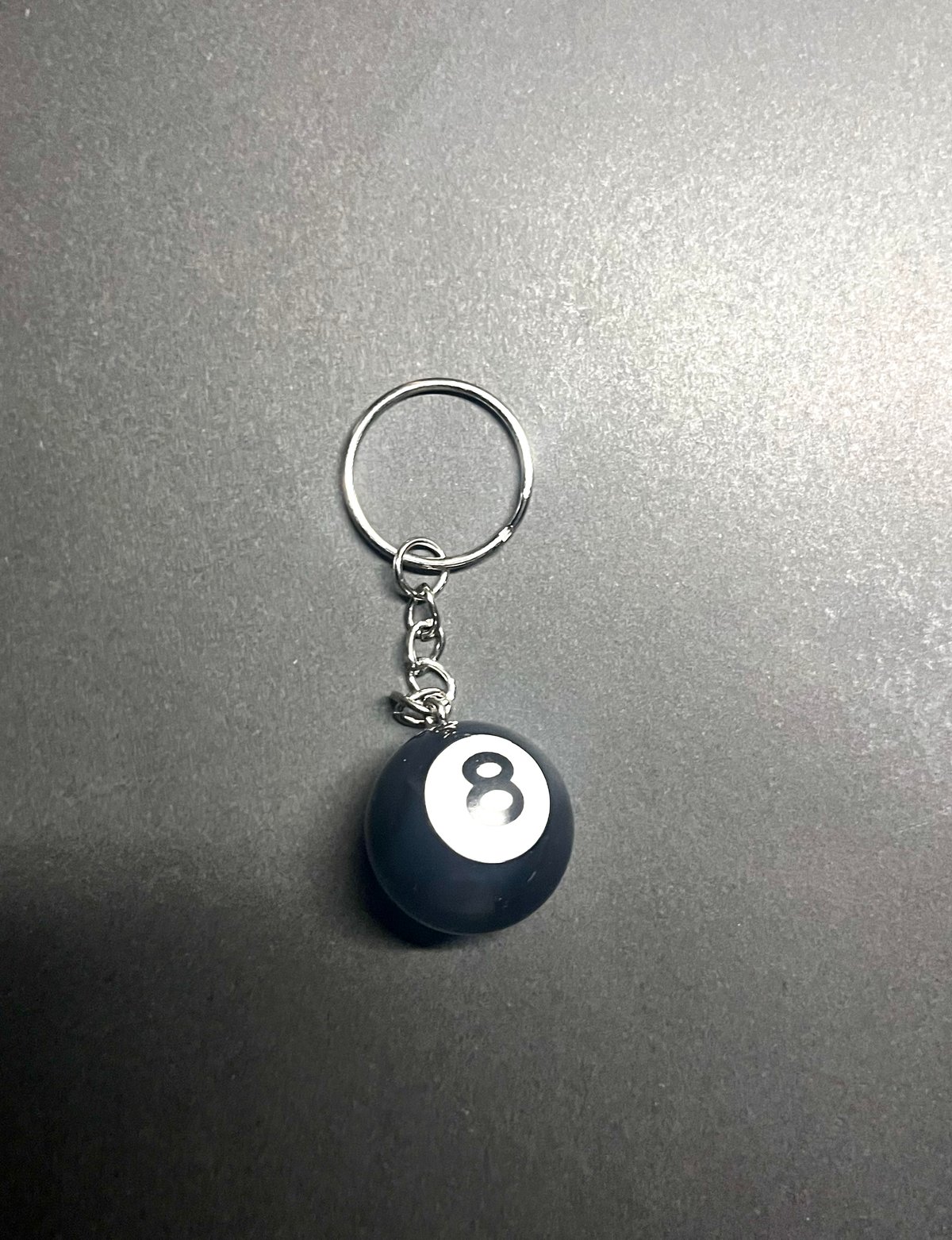 専用　ボールキーホルダー メール便可】ラバーキーチェーンアクセサリー 8&9ボール キーホルダー